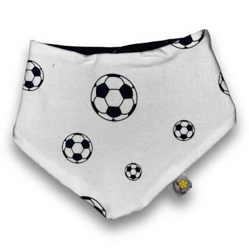 Wende Halstuch Fußball weiß